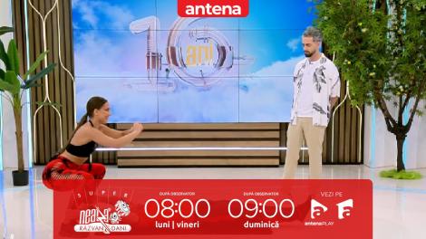 Super Neatza, 13 iunie 2024. Fitness cu Monica Chira: Antrenament full body făcut în cuplu