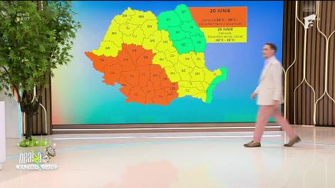 Super Neatza, 20 iunie 2024. Prognoza meteo cu Ramona Olaru: Valul de caniculă persistă