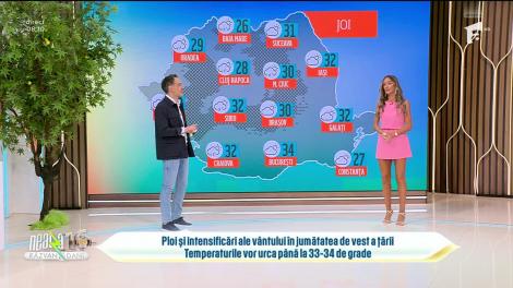 Super Neatza, 27 iunie 2024. Prognoza meteo cu Diana Munteanu: Sunt așteptate ploi în vestul țării