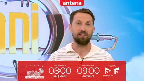 Super Neatza, 16 iulie 2024. Provocare pentru Marian Cernat, Ștefan Popescu și Alexandru Sautner