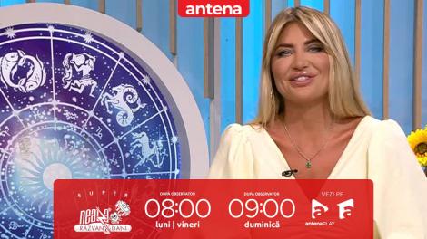 Super Neatza, 19 iulie 2024. Horoscopul Zilei cu Adina Moraru: Gemenii pot avea parte de tensiuni din cauza banilor