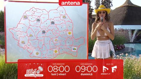 Super Neatza, 23 iulie 2024. Prognoza meteo cu Ramona Olaru: Vreme caniculară în sud
