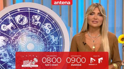 Super Neatza, 25 iulie 2024. Horoscopul Zilei cu Adina Moraru: O zi ideală pentru activități creative