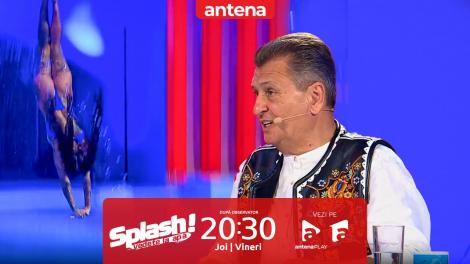 Splash! Vedete la apă, sezon 6, 8 august 2024. A doua săritură. Claudia Florescu a sărit de la 3 metri