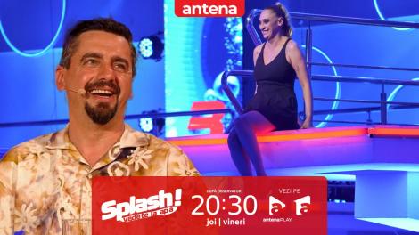 Splash! Vedete la apă, sezon 6, 9 august 2024. Ilona Brezoianu a sărit de la 3 metri