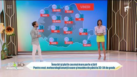 Super Neatza, 30 august 2024. Prognoza meteo cu Ramona Olaru: Înnorări și ploi în mare parte din țară