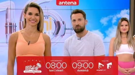 Super Neatza, 6 septembrie 2024. Antrenament pentru posterior cu Diana Stejereanu