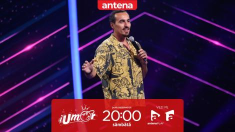 iUmor sezonul 17, 5 octombrie 2024. Mincu, moment de stand-up savuros