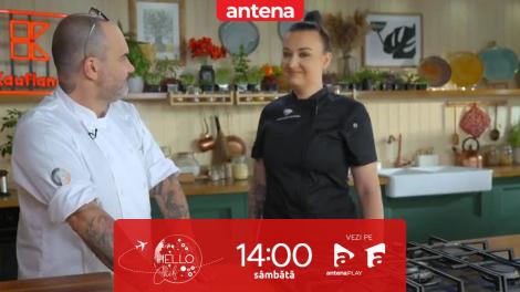 Hello Chef sezonul 8, 12 octombrie 2024. Chef Samuel și Roxana Blenche, o nouă provocare în bucătărie! Ce rețete au de gătit pentru Matilda Pascal Cojocărița