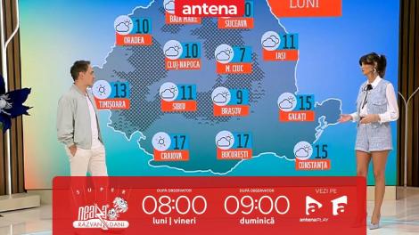 Super Neatza, 4 noiembrie 2024. Prognoza meteo cu Ramona Olaru: Vreme rece în cea mai mare parte a țării