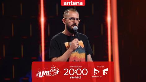 iUmor sezonul 17, 9 noiembrie 2024. Gabriel Gherghe, număr de stand-up de cea mai bună calitate