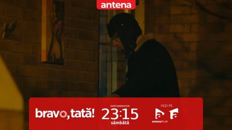 Bravo, tată! | Sezonul 3, episodul 11, 9 noiembrie 2024. Crenguța crede că Emil e vârcolac și îi închide ușa casei