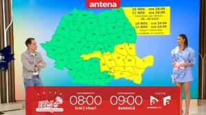 Super Neatza, 11 noiembrie 2024. Prognoza meteo cu Ramona Olaru: Vreme rece, ploi și vânt în cea mai mare parte din țară