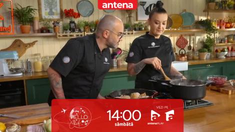 Hello Chef sezonul 8, 16 noiembrie 2024. Chef Samuel și Roxana Blenche, o nouă provocare în bucătărie! Ce rețete au de gătit pentru Anca Serea