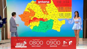 Super Neatza, 22 noiembrie 2024. Prognoza meteo cu Ramona Olaru: Vânt, ninsori, precipitații mixte și polei