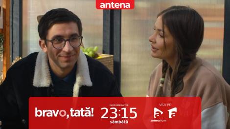 Bravo, tată! | Sezonul 3, episodul 15, 30 noiembrie 2024. Emil merge cu Steluța în sera lui Flavius: Vând poze cu mine bărbaților, fac și chat!