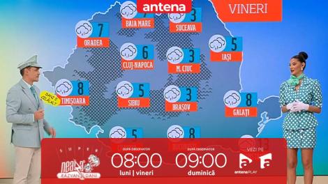 Super Neatza, 29 noiembrie 2024. Prognoza meteo cu Ramona Olaru: Vreme ploiasă în toată țara