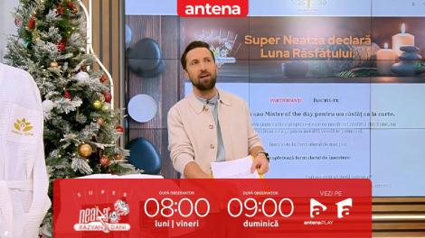 Super Neatza, 3 decembrie 2024. Concursul „Luna Răsfățului”! Ce a câștigat Carina