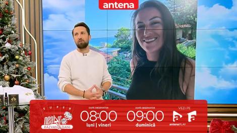 Super Neatza, 12 decembrie 2024. Concursul „Luna Răsfățului”! Ce a câștigat Florentina Irimie