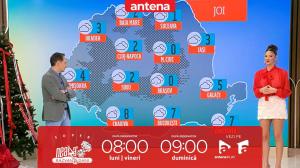 Super Neatza, 12 decembrie 2024. Prognoza meteo cu Ramona Olaru: Vremea se menține rece