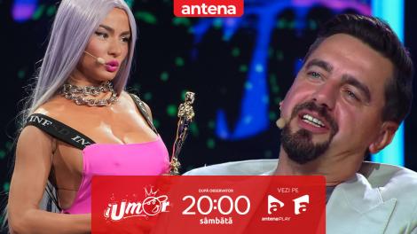 Gala Premiilor iUmor sezonul 17, 14 decembrie 2024. Super roast! Oana Dragne (Nicki Minaj) și Andreas Petrescu (Bruno Snickers) câștigă categoria ”Colaborarea muzicală a anului”