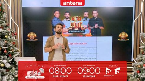 Super Neatza, 17 decembrie 2024. Concursul „Degustare la Cuțite”! Ce a câștigat Alexandru Ene