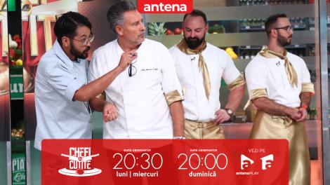 Chefi la cuțite | Sezonul 14, 23 decembrie 2024. Chef Alexandru Sautner și-a folosit ultima amuletă a sezonului! Ce avantaj a primit juratul