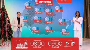 Super Neatza, 6 ianuarie 2025. Prognoza meteo cu Ramona Olaru: Temperaturi de până la 14 grade