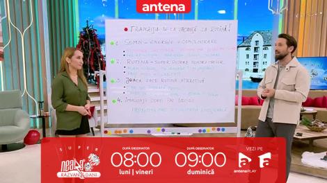 Super Neatza, 6 ianuarie 2025. Sfaturi pentru a uşura tranziţia de la vacanță la programul de şcoală