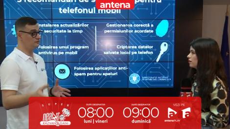 Super Neatza, 29 ianuarie 2025. Top 5 recomandări de securitate pentru telefonul mobil