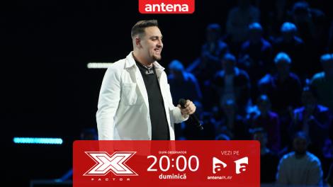 X Factor sezonul 11, 9 februarie 2025. Alin Moldovan - jurizare