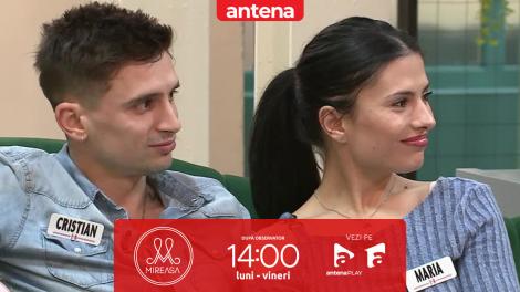 Mireasa sezonul 11, 11 februarie 2025. Maria și Cristian, seară în compania băieților. Ce a discutat cu Cristian