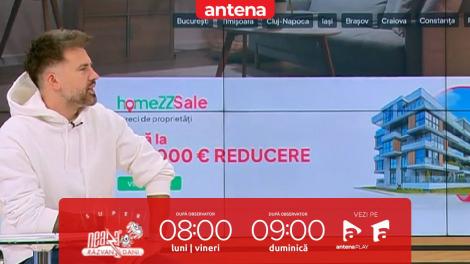 Super Neatza, 11 februarie 2025. Homezz.ro: O nouă campanie cu reduceri de până la 134.000 de euro