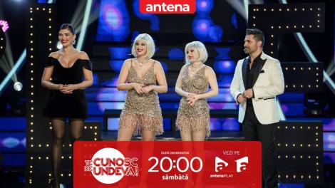 Te cunosc de undeva Sezonul 21, 15 februarie 2025. Bianca Purcărea și Cristina Ciobănașu - jurizare