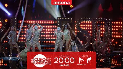 Te cunosc de undeva Sezonul 21, 15 februarie 2025. Bianca Purcărea și Cristina Ciobănașu s-au transformat în Christina Aguilera - Show me how you burlesque