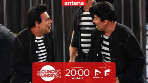 Te cunosc de undeva Sezonul 21, 22 februarie 2025. Nick NND și Levent Sali s-au transformat în Elvis Presley - Jailhouse Rock