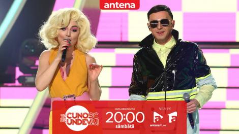 Te cunosc de undeva Sezonul 21, 22 februarie 2025. Alexandra Ungureanu și Keo s-au transformat în Katy Perry și Daddy Yankee - Con Calma