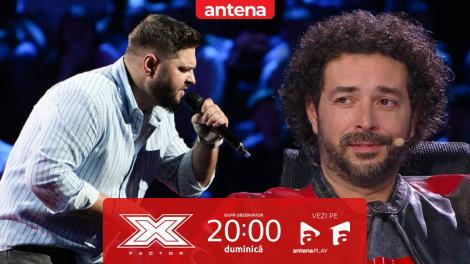 X Factor sezonul 11, 23 februarie 2025. Cosmin Ilie a interpretat piesa „Numai iubirea”