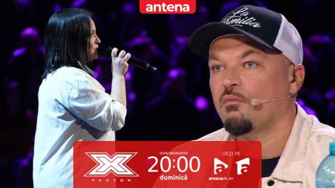 X Factor sezonul 11, 23 februarie 2025. Speranța Vasiliu a interpretat piesa „Cry me a river”