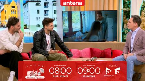 Super Neatza, 28 februarie 2025. Actorii Valeriu Ilisie și Cătălin Gheorghe, noi detalii din culisele serialului ”Iubire cu parfum de lavandă”