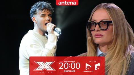 X Factor sezonul 11, 2 martie 2025. Filip Zalomir a interpretat piesa ”Dancing On My Own”