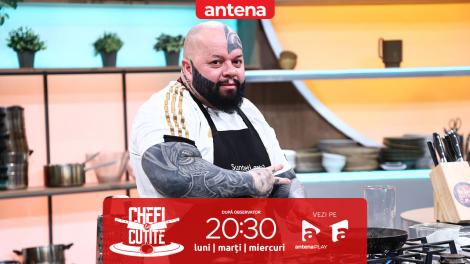Chefi la cuțite | Sezonul 15, 24 martie 2025. Cristian Buburuz - Bubu le-a adus zâmbetul pe buze celor patru jurați. Ce a gătit