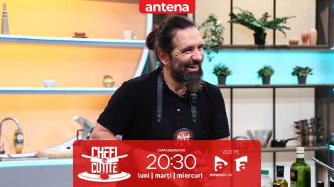 Chefi la cuțite | Sezonul 15, 25 martie 2025. Adrian Lambescu, antricot crud pe masa juraților: Nici nu se poate tăia!