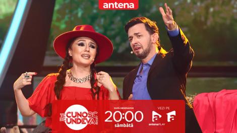 Te cunosc de undeva Sezonul 21, 29 martie 2025. Alexandra Ungureanu și Keo s-au transformat în Vlăduța Lupău & Sandu Ciorbă - "Ciocolata românească"