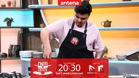 Chefi la cuțite | Sezonul 15, 31 martie 2025. Alberto Guță, o apariție neașteptată! Ce preparat a gătit fiul lui Nicolae Guță: ”Carnea e prea crudă”