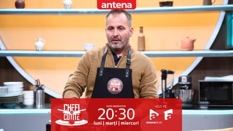 Chefi la cuțite | Sezonul 15, 31 martie 2025. Bogdan Păun și-a dorit să le aducă juraților mușcătura perfectă! Cu ce preparat i-a surprins