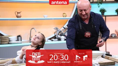 Chefi la cuțite | Sezonul 15, 31 martie 2025. David Bonin a gătit alături de fiica sa! Micuța le-a făcut chefilor și o demonstrație de dans