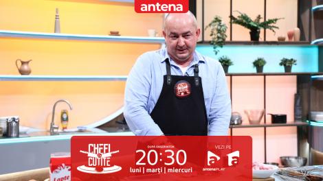 Chefi la cuțite | Sezonul 15, 1 aprilie 2025. Laszlo Veiszenbacher le-a povestit chefilor despre femeia care l-a cucerit după un divorț dificil