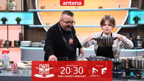 Chefi la cuțite | Sezonul 15, 1 aprilie 2025. Luca Boncea a rămas orfan la 11 ani de ambii părinți! Puștiul s-a întrecut cu vărul său în bucătărie!