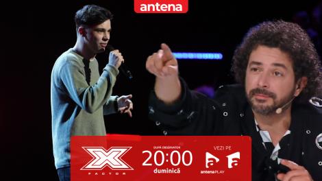 X Factor sezonul 11, 6 aprilie 2025. Roberto Schirlibuși a cântat piesa "Leapșa"